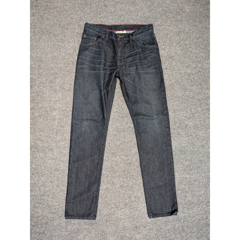 Raleigh Denim Martin Jeans Mens 31x33 Slim Straight Blue